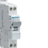 Hager NGT720 Disjoncteur modulaire 1P plus N 6 10kA D 20A 1m