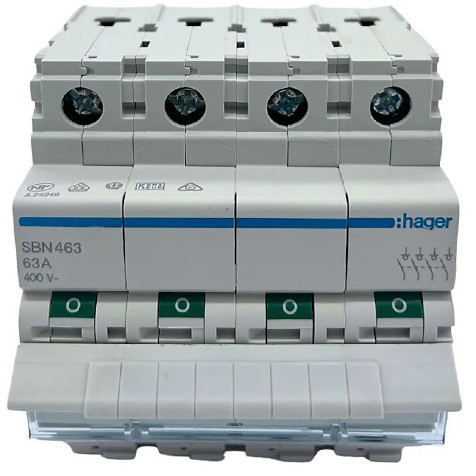 Hager SBN463 Interrupteur modulaire 4P 63A