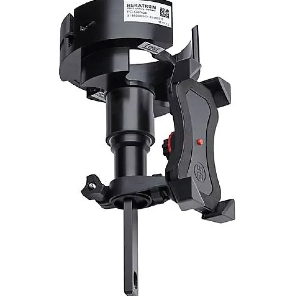Hekatron PG.Genius Testeur pour détecteurs de fumée Genius, support smartphone, 165 x 235 x 431 mm