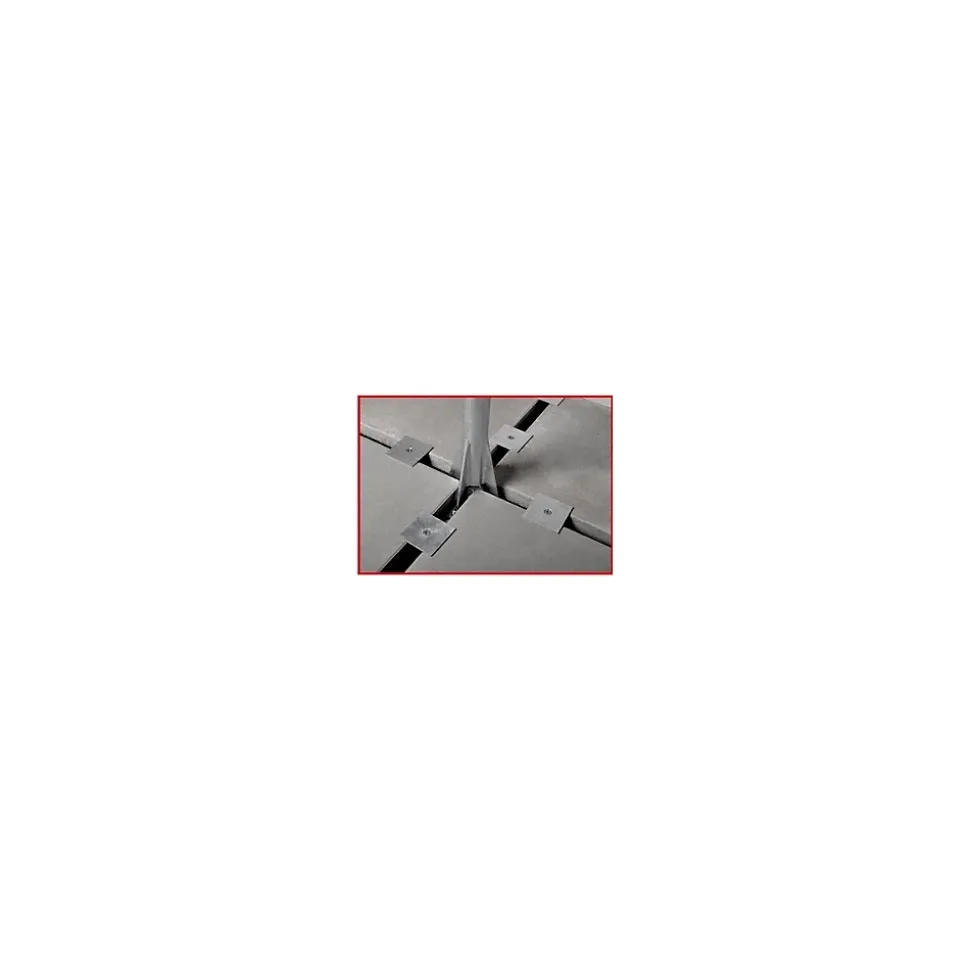 HERKULES XL Support Terrasse Acier Galva 1,2m pour Fixation Parabole Antenne Satellite HDSAT