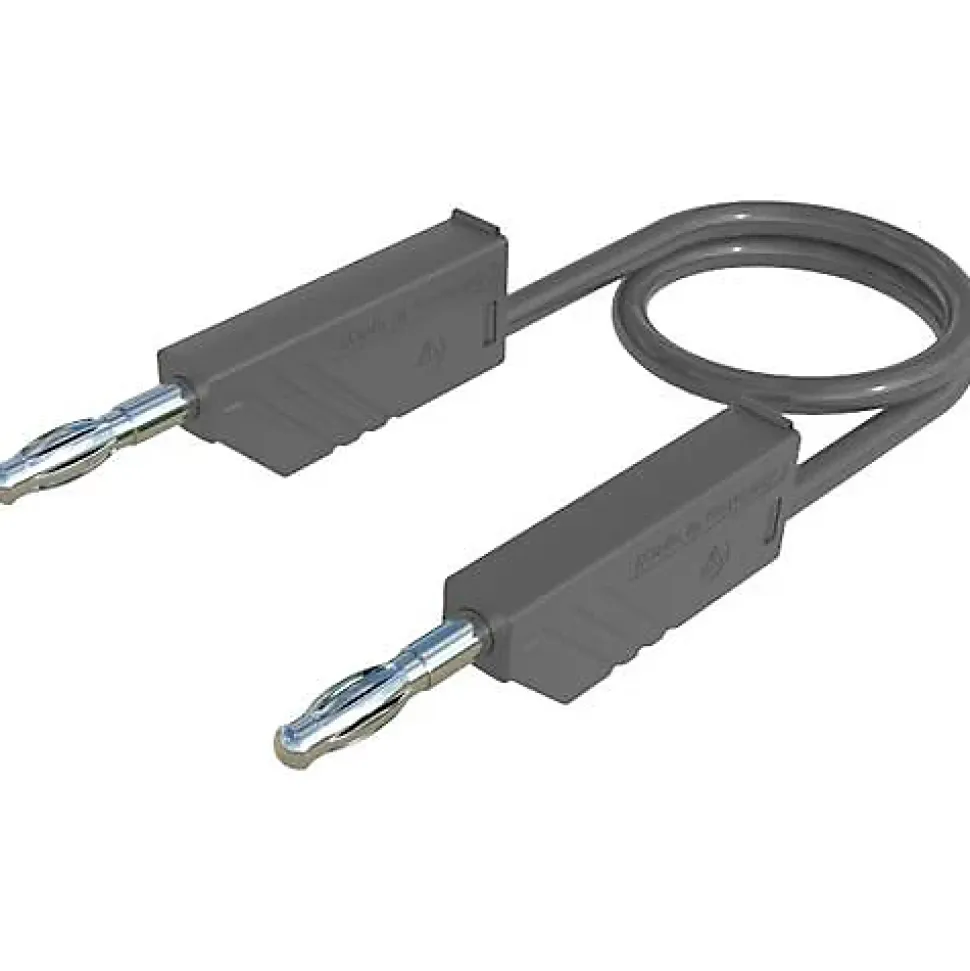 Hirschmann MLN 200/2,5 GR Cordon de mesure banane 2 m 32 A gris