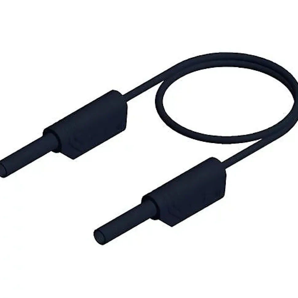 Hirschmann MVL S 200/1 Au, cordon de mesure 2000 mm, 1000 V 10 A