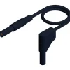 Hirschmann Test & Measurement MLS WG 200/2,5 sw 934085100 - Cordon de mesure de sécurité 2 m, banane 4 mm