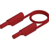 Hirschmann Test & Measurement MLS WS 50/1 rt 0,50 m cordon de mesure sécurité 4 mm 16 A 1000 V