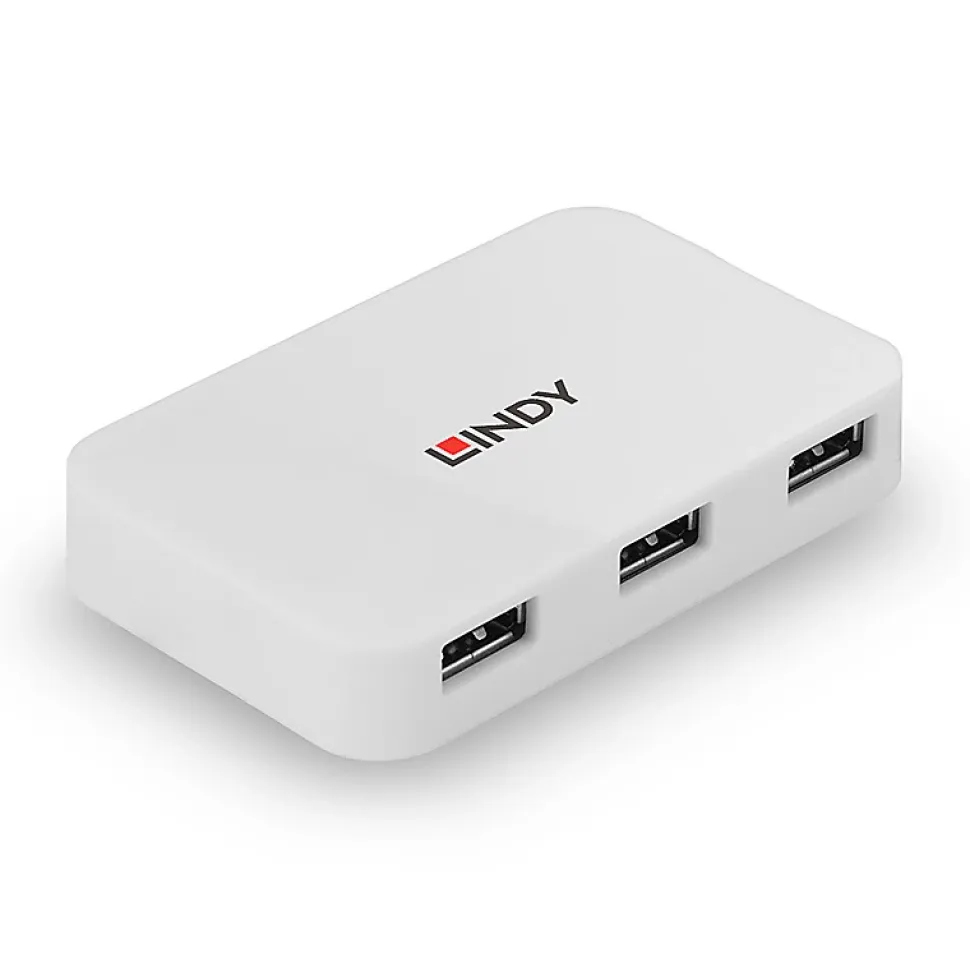 Hub USB 3.0 Basic 4 ports Blanc LINDY