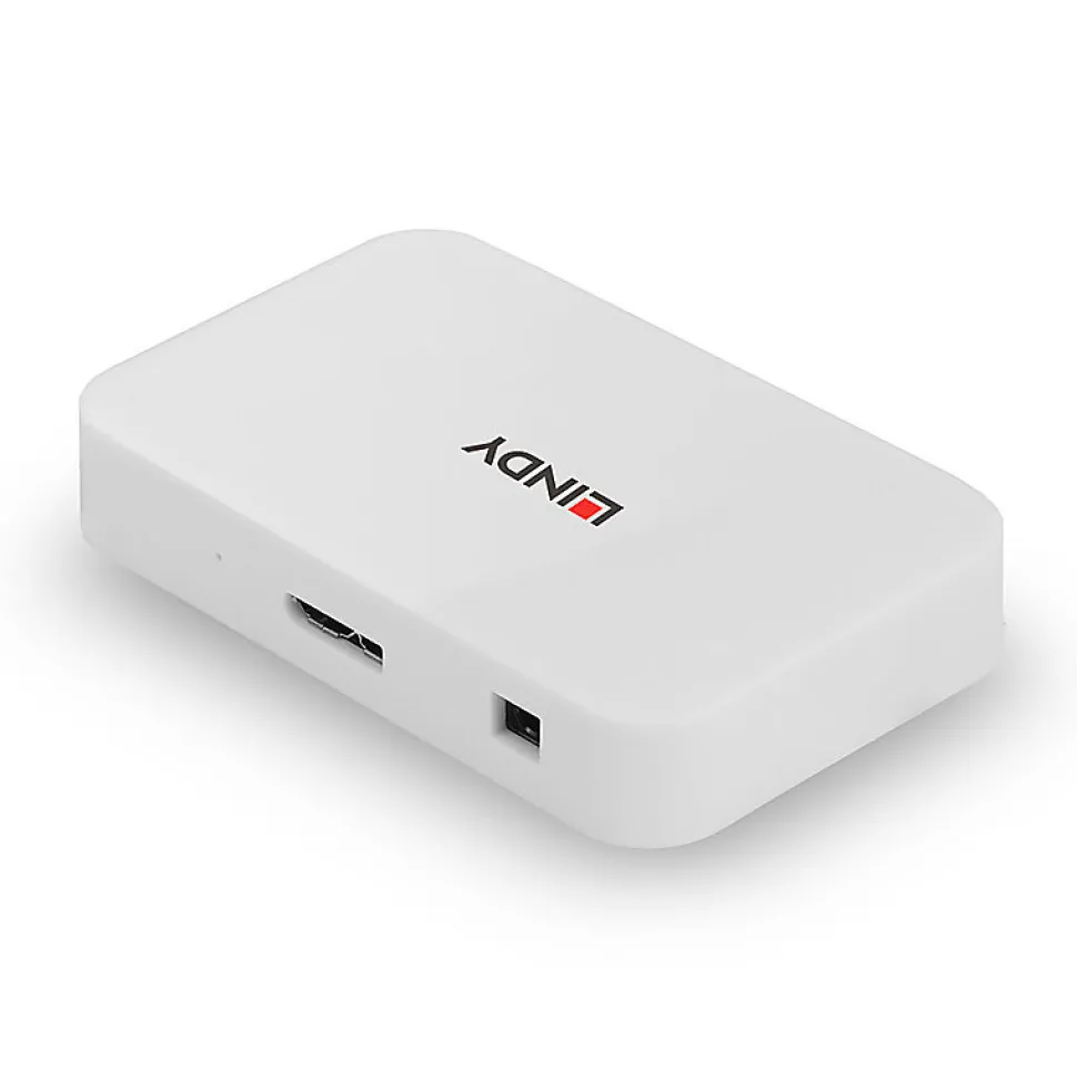 Hub USB 3.0 Basic 4 ports Blanc LINDY