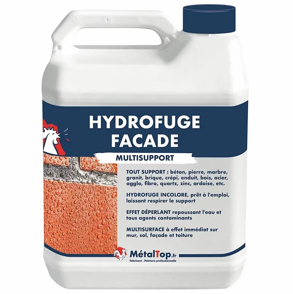 Hydrofuge Facade - Metaltop - Incolore - Pot 5L