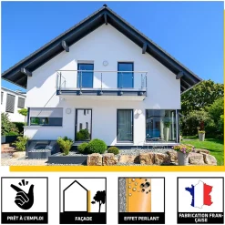 Imperméabilisant pour façade Sika Sikagard Protection Façade 5 L