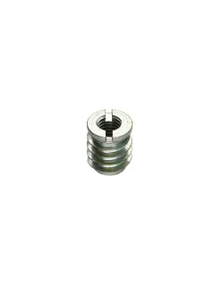 Insert fileté bois fendu Acier zingué M8 14X17 - 10 pièces