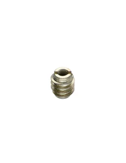 Insert fileté bois fendu 13X13 M6 Acier zingué - 30 pièces