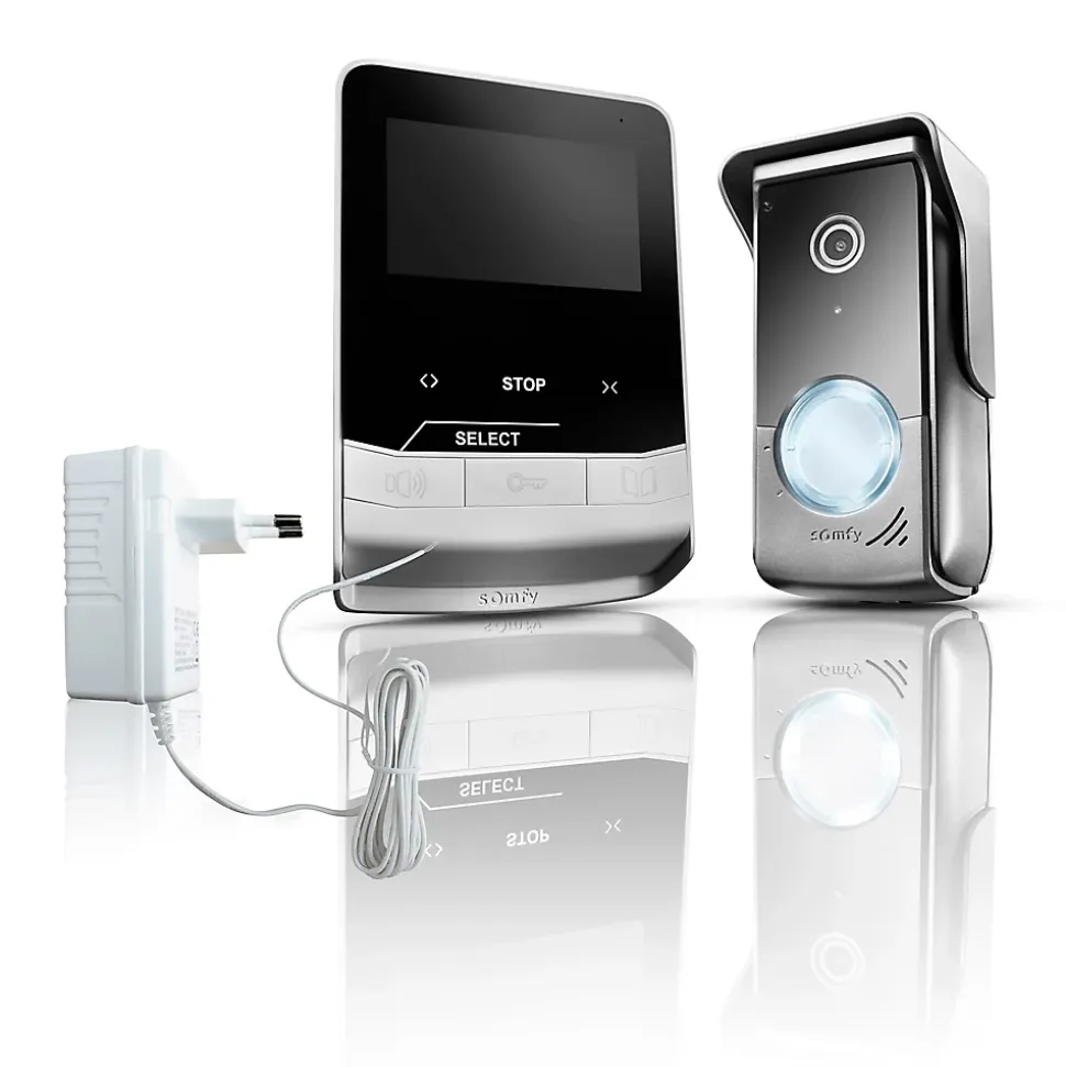 Interphone vidéo couleur Somfy V100+