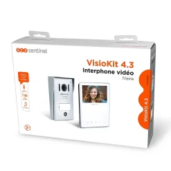 Interphone vidéo filaire VisioKit 4.3 SCS Sentinel