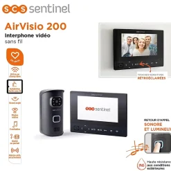 Interphone vidéo sans fil AirVisio 200