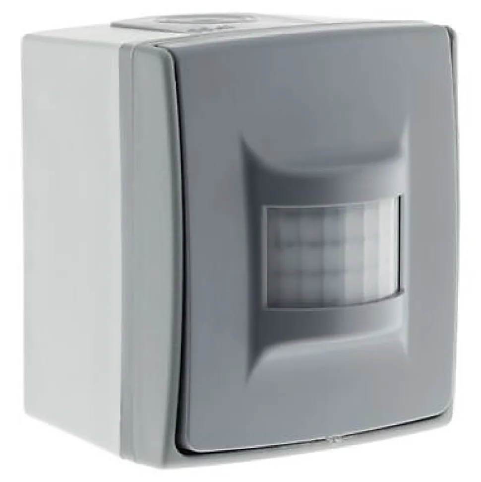 Interrupteur automatique étanche Diall Mastic Gris