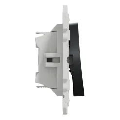 Interrupteur commande VMC 2 boutons à vis Schneider Electric Odace anthracite