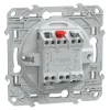 Interrupteur commande volet-roulant 2 boutons Schneider Electric Ovalis anthracite