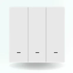 Interrupteur connecté sans fil de scène zigbee - 3 boutons