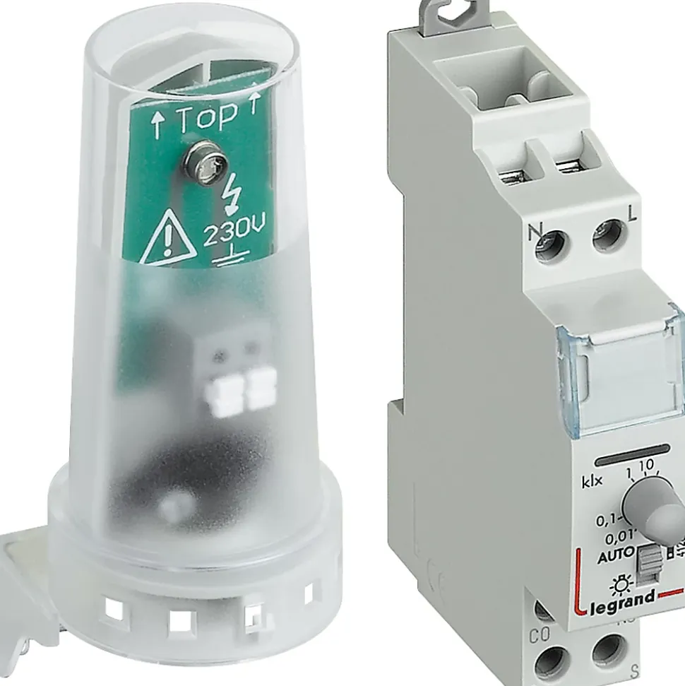 Interrupteur crépusculaire modulaire Legrand