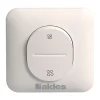 Interrupteur de commande chauffage/climatisation Aldes blanc