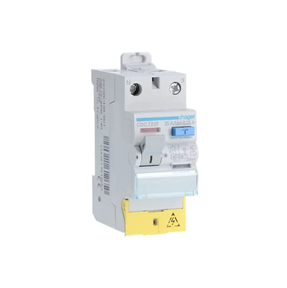 Interrupteur différentiel 2P 40A 30mA - Type A