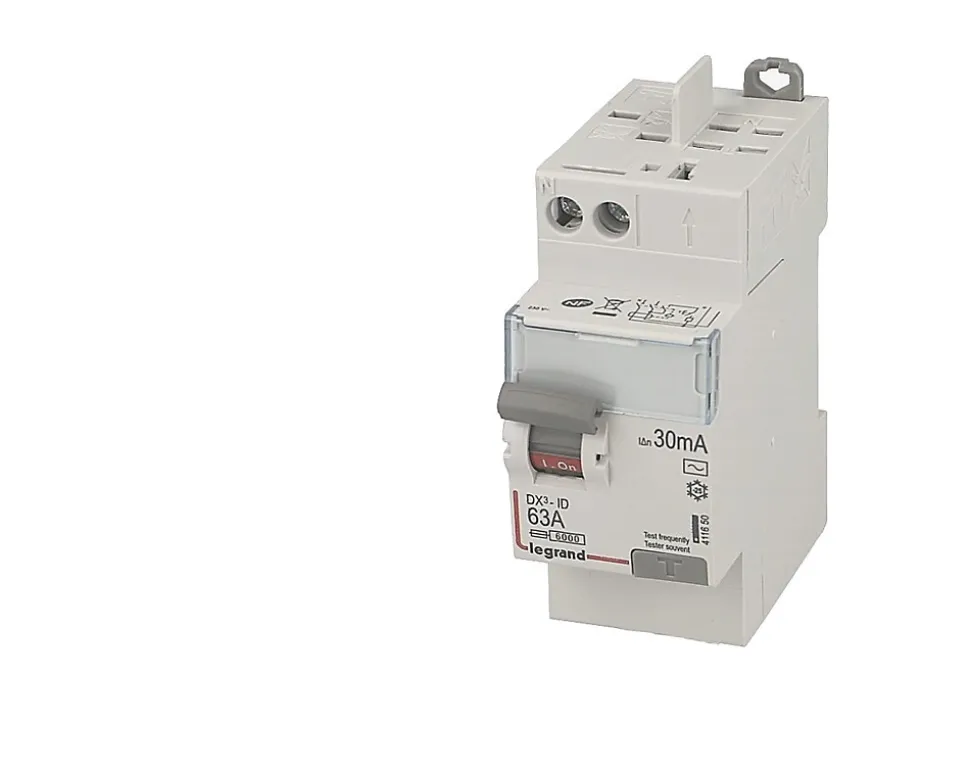 Interrupteur différentiel 2P 40A 30mA Type AC Legrand DX