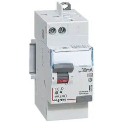 Interrupteur différentiel automatique DX3 30 mA-40A Type A Legrand