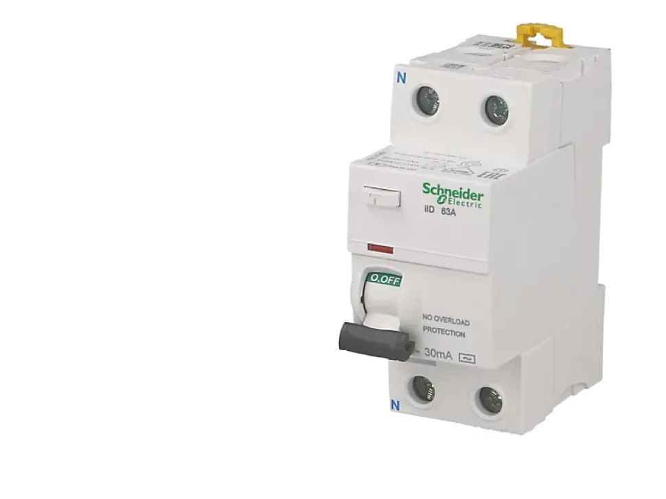 Interrupteur différentiel modulaire bipolaire Schneider Acti9 iID 40A / 30mA type A