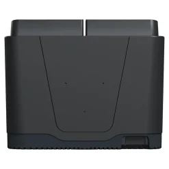 Interrupteur double va-et-vient étanche complet saillie Schneider Electric Mureva Styl anthracite