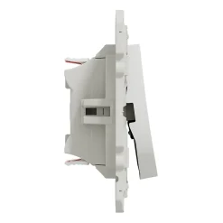 Interrupteur double va-et-vient connexion rapide à vis Schneider Electric Odace blanc