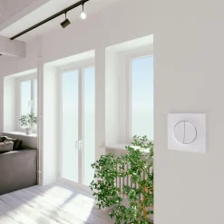 Interrupteur double va-et-vient connexion rapide à vis Schneider Electric Odace blanc