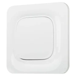 Interrupteur Jacobsen Kennet blanc complet, lot de 5