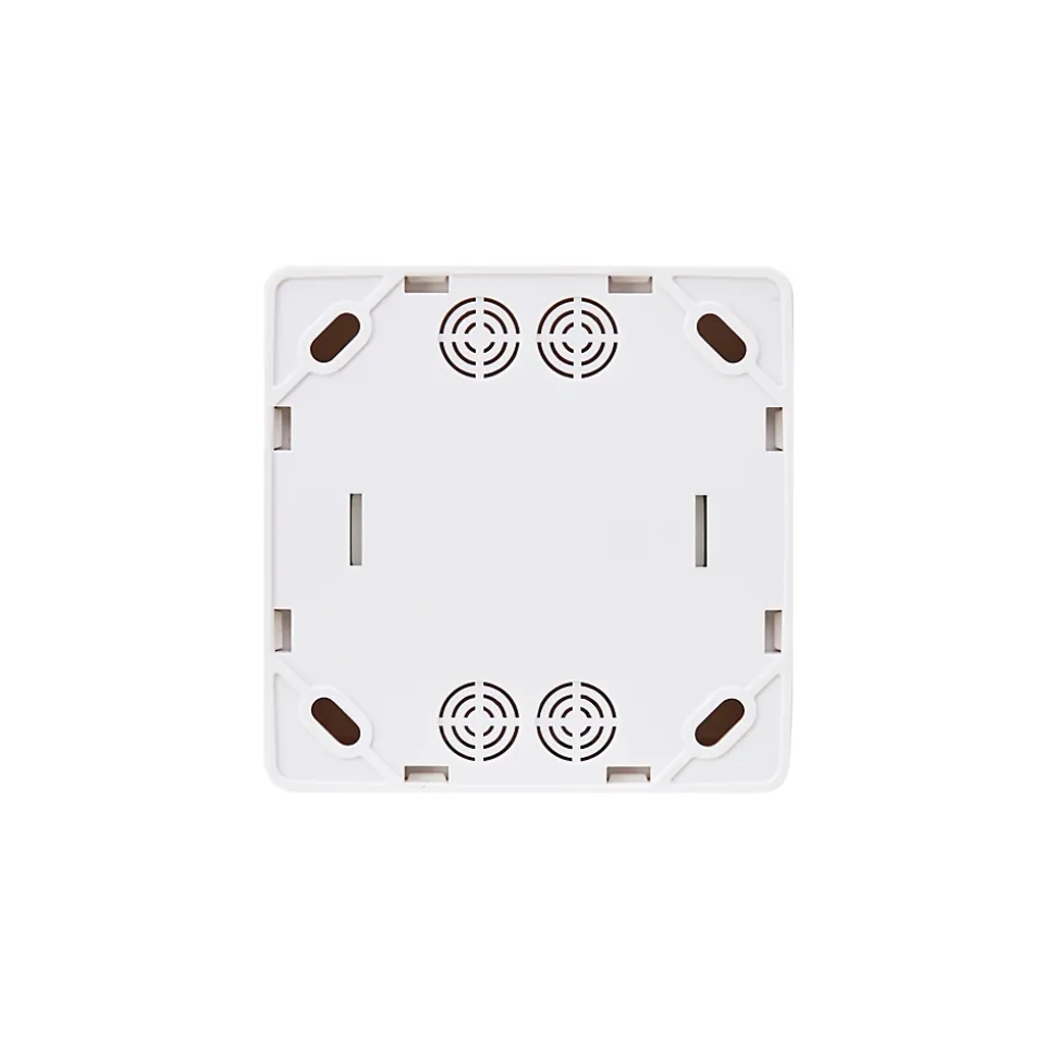 Interrupteur lumineux monobloc en saillie Jacobsen Sigurd blanc complet