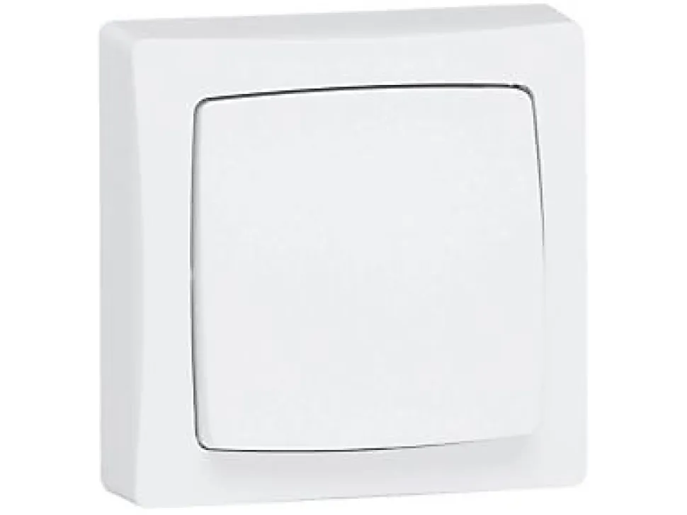 Interrupteur poussoir ASL Legrand blanc