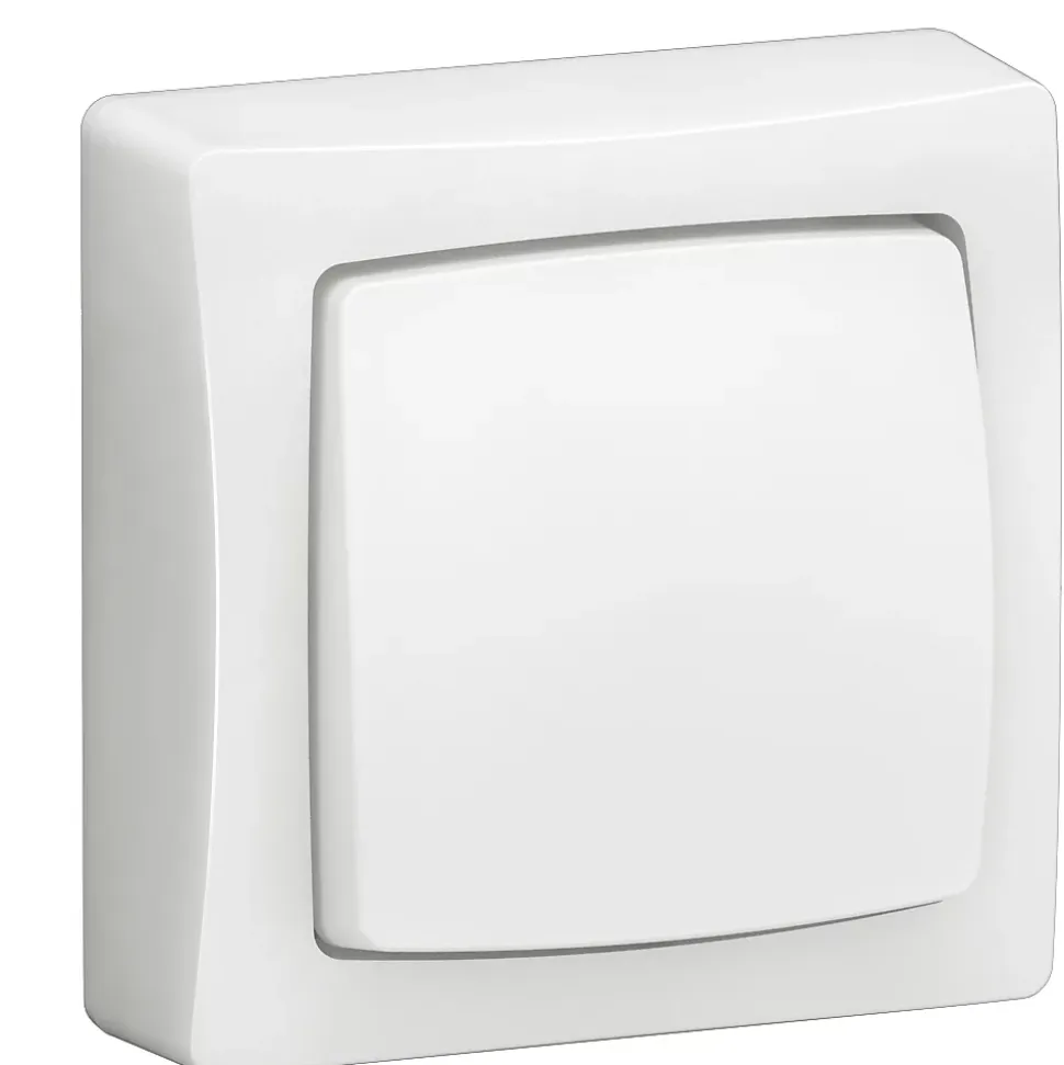 Interrupteur simple saillie Legrand complet blanc