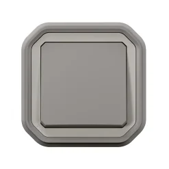 Interrupteur va et vient Legrand Plexo gris