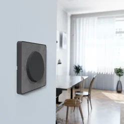 Interrupteur va-et-vient 10A à vis Schneider Electric Odace anthracite