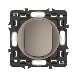 Interrupteur va-et-vient Legrand Céliane titanium