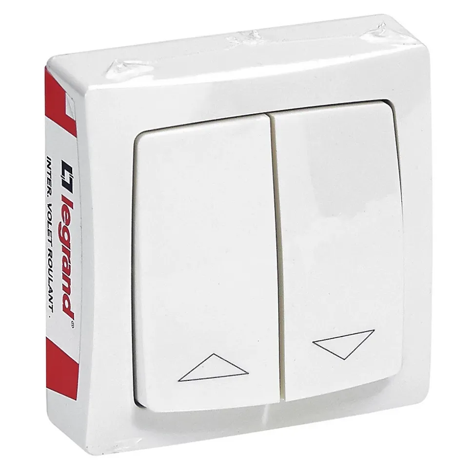 Interrupteur volet roulant ASL Legrand blanc
