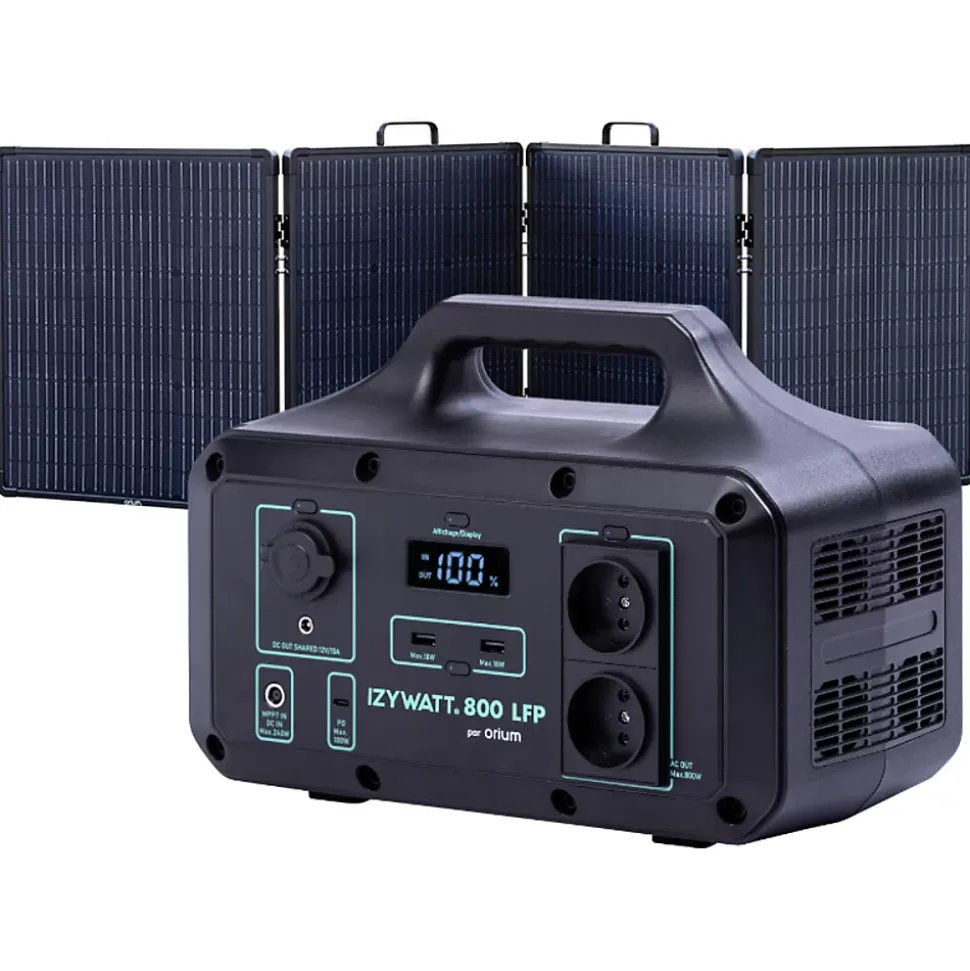 Izywatt 800 + panneau solaire 200W