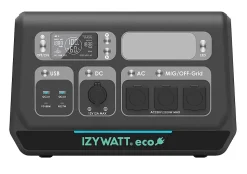 IZYWATT.eco 2048Wh + panneau solaire pliant 315W