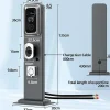 JATRHG K2 kit de borne de recharge, 11kW / 16A, triphasé, avec prise de type 2 équipée de shutter pour EV, support inclus