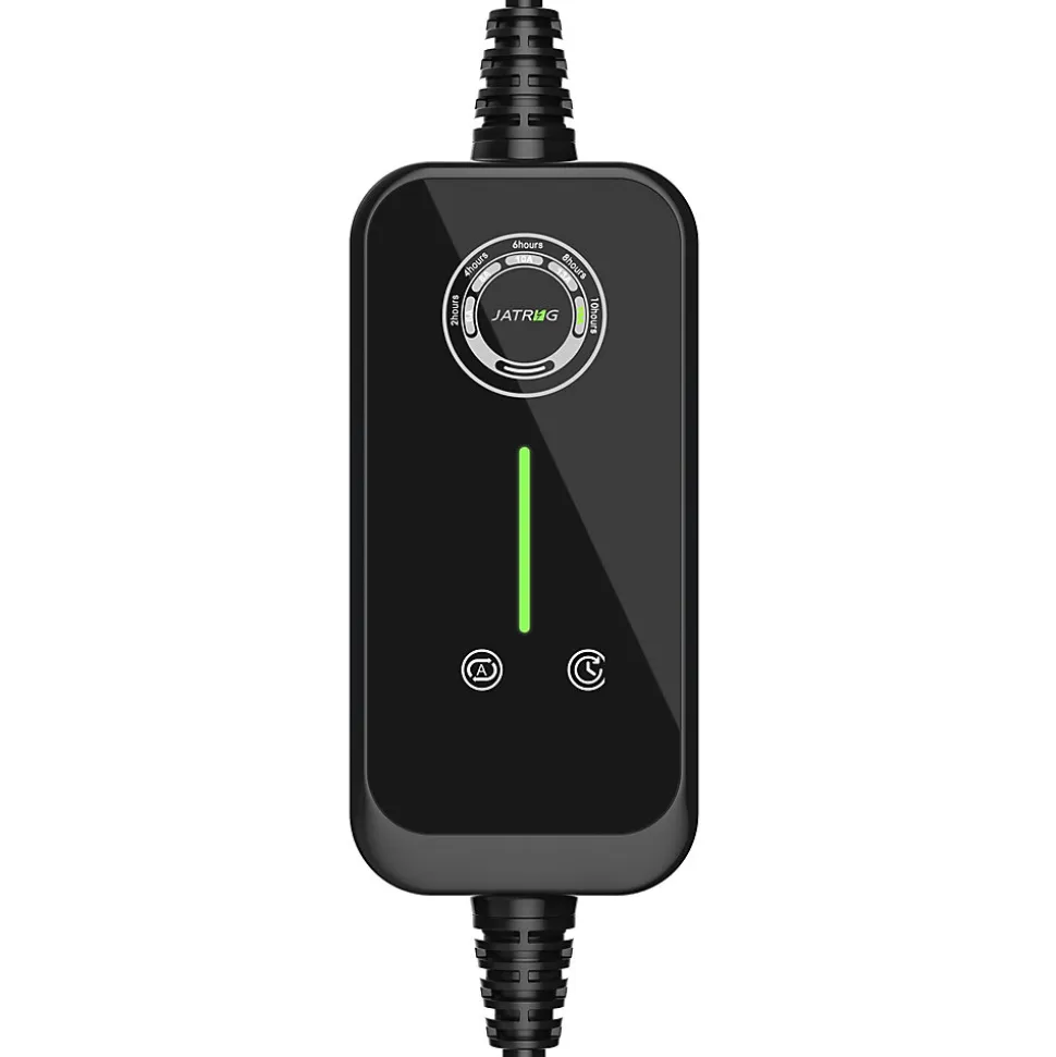 JATRHG P1 chargeur portable réglable de 3,6kW à 1,5kW / 16A à 8A monophasé, 7m, type 2, pour véhicules électriques