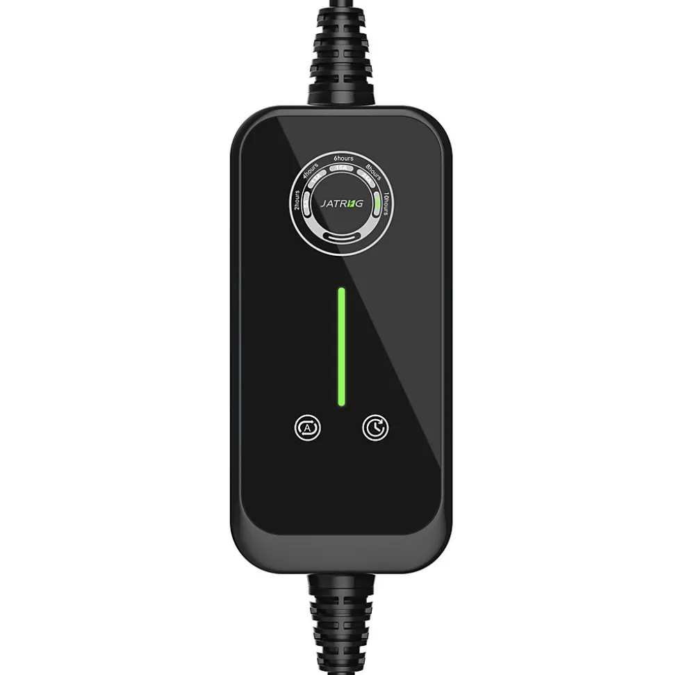 JATRHG P1 chargeur portable réglable de 7,2kW à 1,5kW / 32A à 8A monophasé, 8m, type 2, pour véhicules électriques