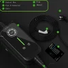 JATRHG P1 chargeur portable réglable de 3,6kW à 1,5kW / 16A à 8A monophasé, 5m, type 2, pour véhicules électriques