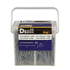 Jeu de clous lisses - assortiment de 2 kg