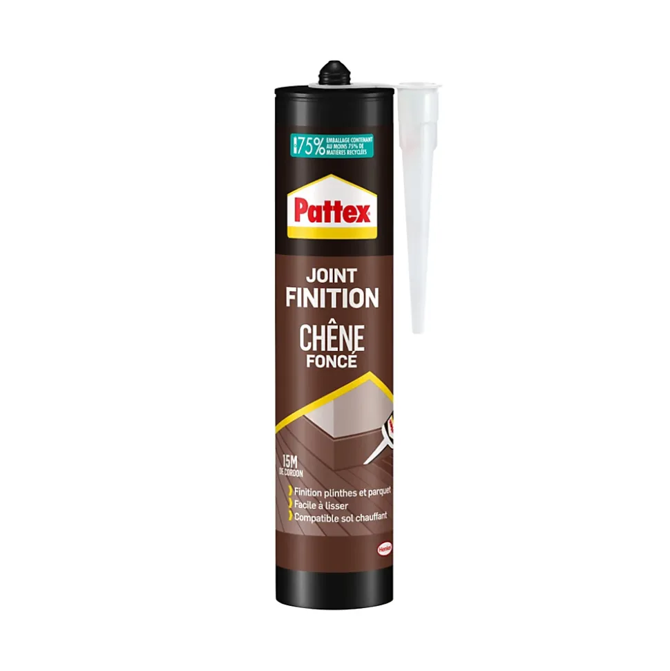 Joint de finition Pattex chêne foncé 280ml