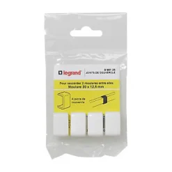 Joints couvercle pour moulure 20 x 12,5 mm Legrand