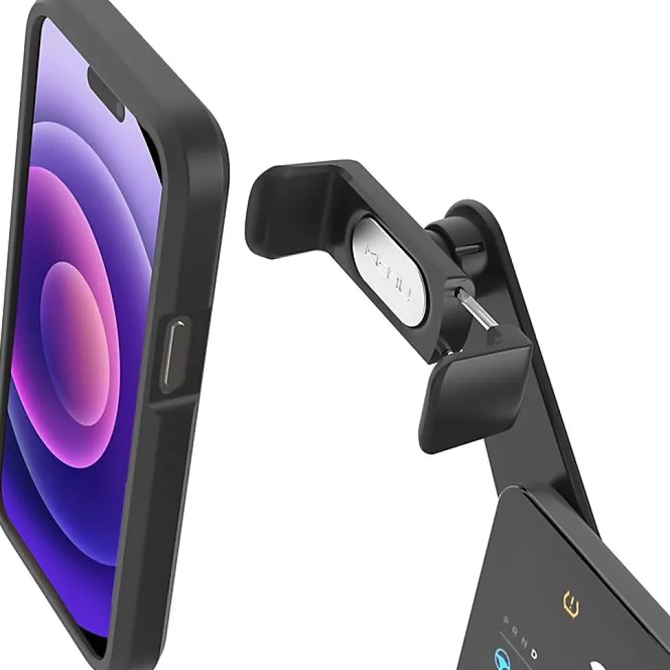 Kenu support de téléphone pour voiture Airvue Pro Screen Mount noir