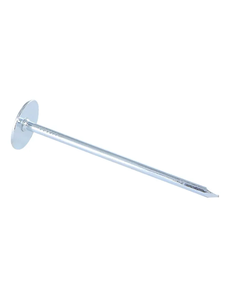 Kg de pointes Embase collerette ronde Diamètre de tête: 20 Acier zingué 3.1X50 - 1 pièce