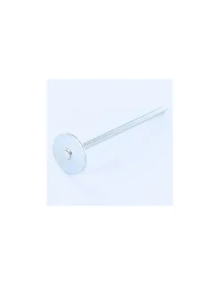 Kg de pointes Embase collerette ronde Diamètre de tête: 20 Acier zingué 3.1X50 - 1 pièce